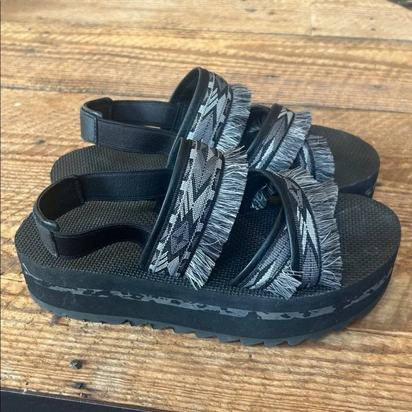 Teva Flatform Ceres Double Diamond sandals - Picture 3 of 6